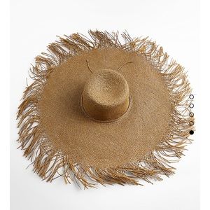 Zara frayed sun hat brand new